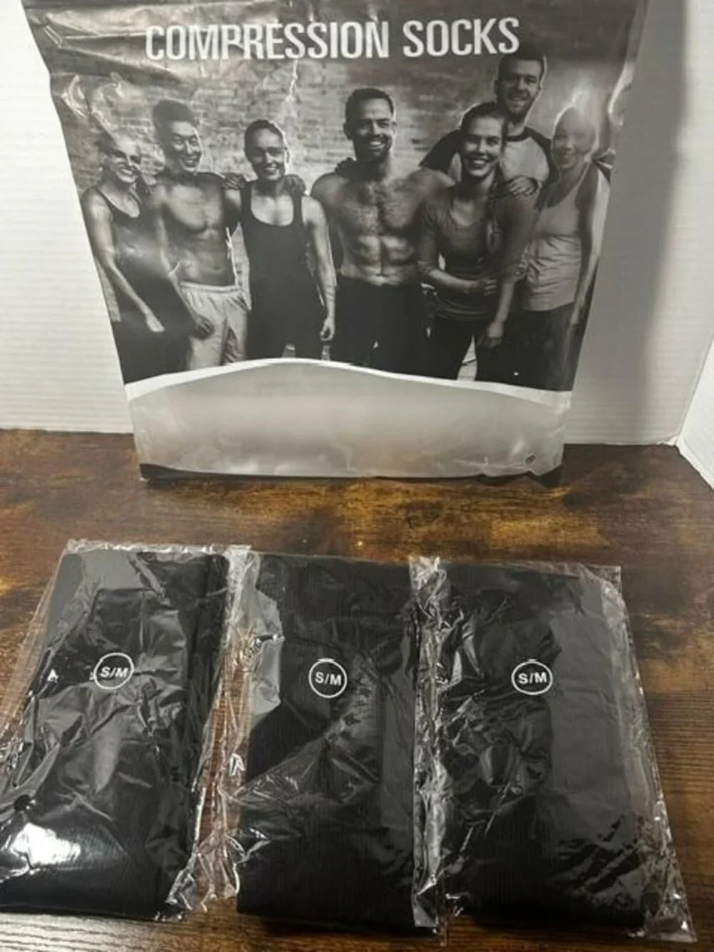 * 3 Pairs of Compression Nursing/Athletic/Surgery Women/Men Size Small